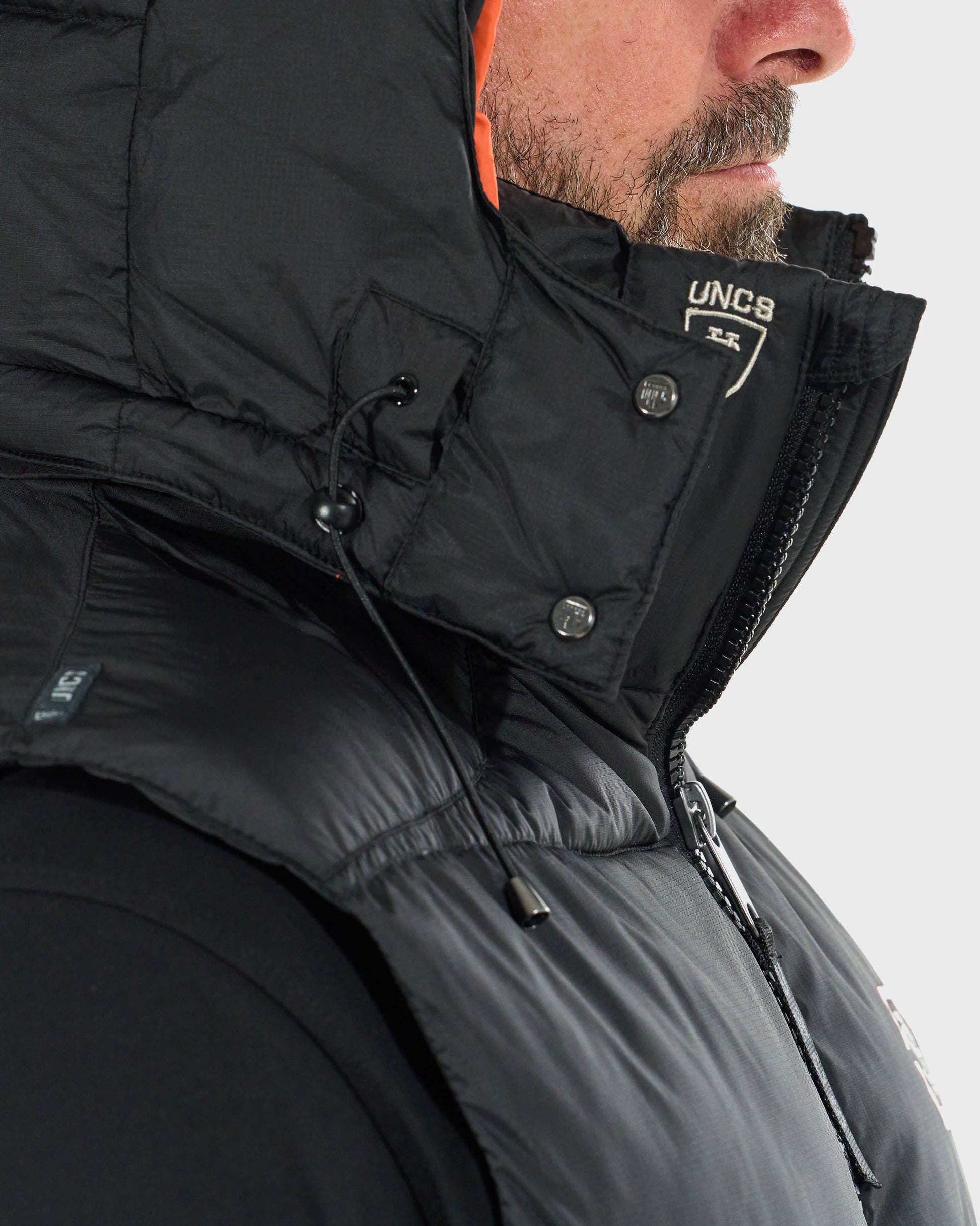 Férfi mellény FLINT II BLACK/ORANGE