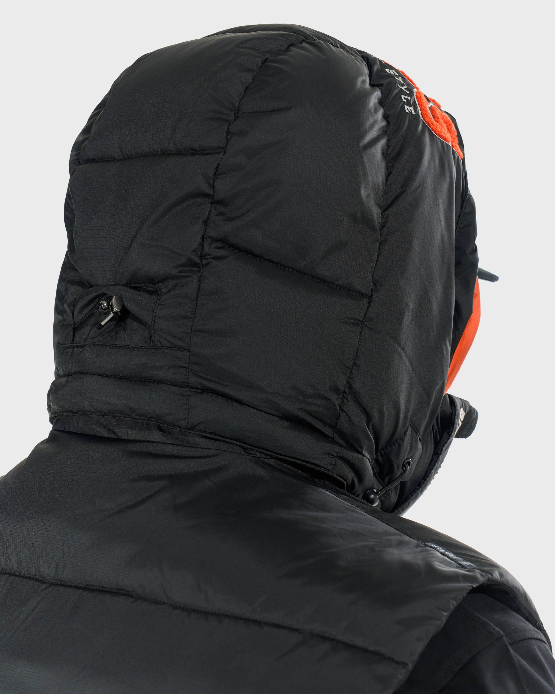 Férfi mellény FLINT II BLACK/ORANGE