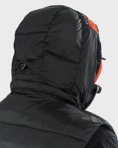 Férfi mellény FLINT II BLACK/ORANGE