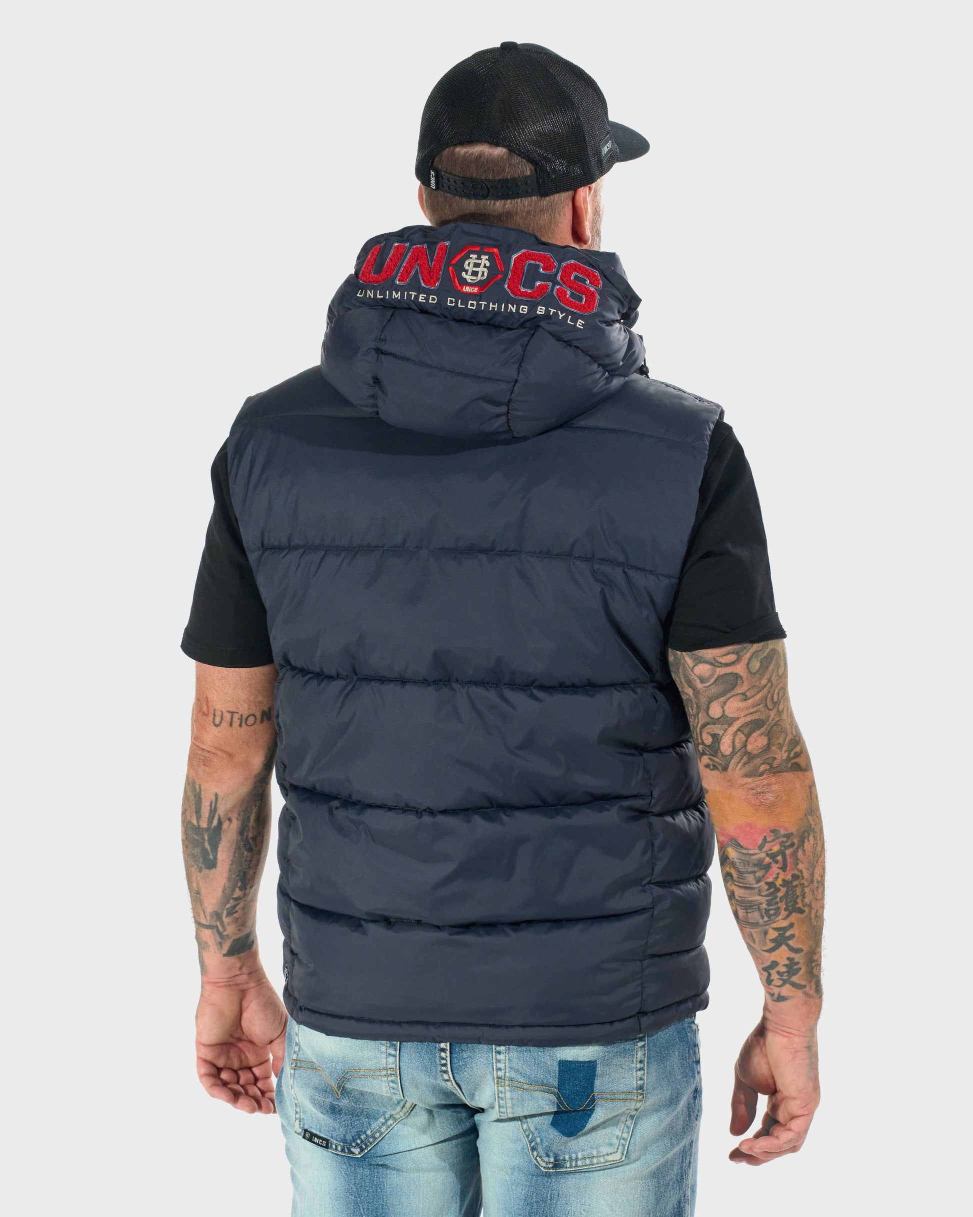 Férfi mellény FLINT II NAVY