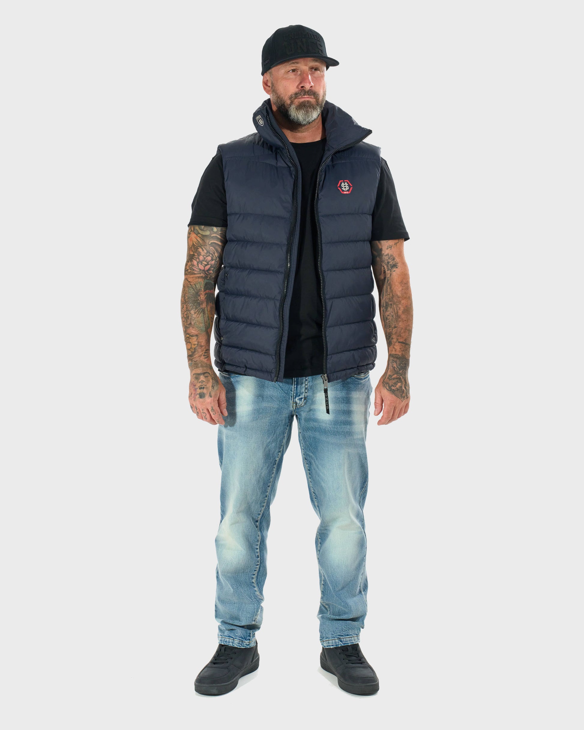 Férfi mellény FLINT II NAVY