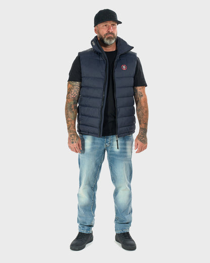 Férfi mellény FLINT II NAVY