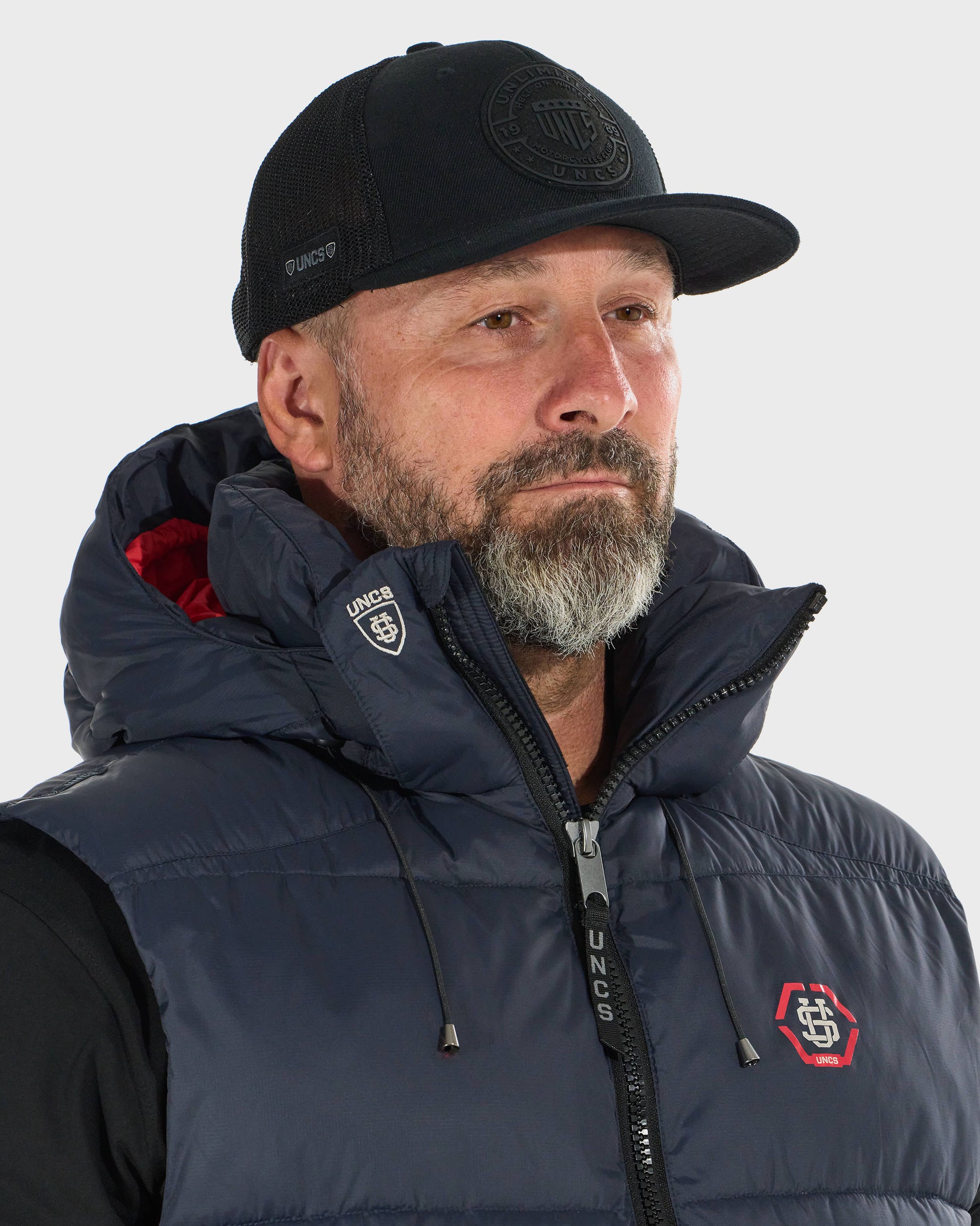 Férfi mellény FLINT II NAVY