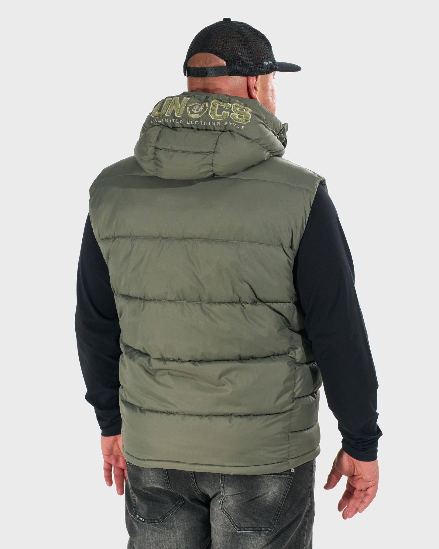 Férfi mellény FLINT II KHAKI