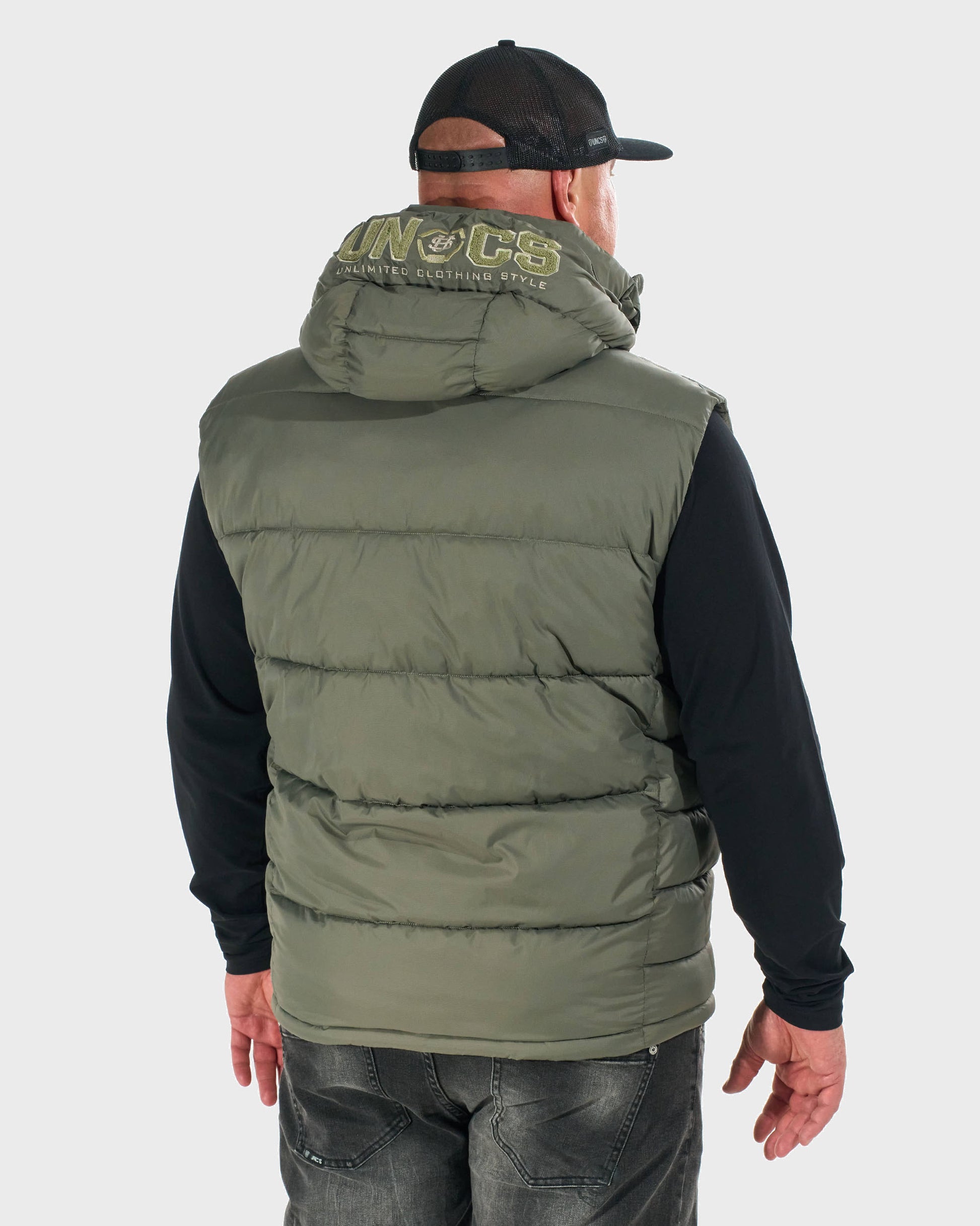 Férfi mellény FLINT II KHAKI