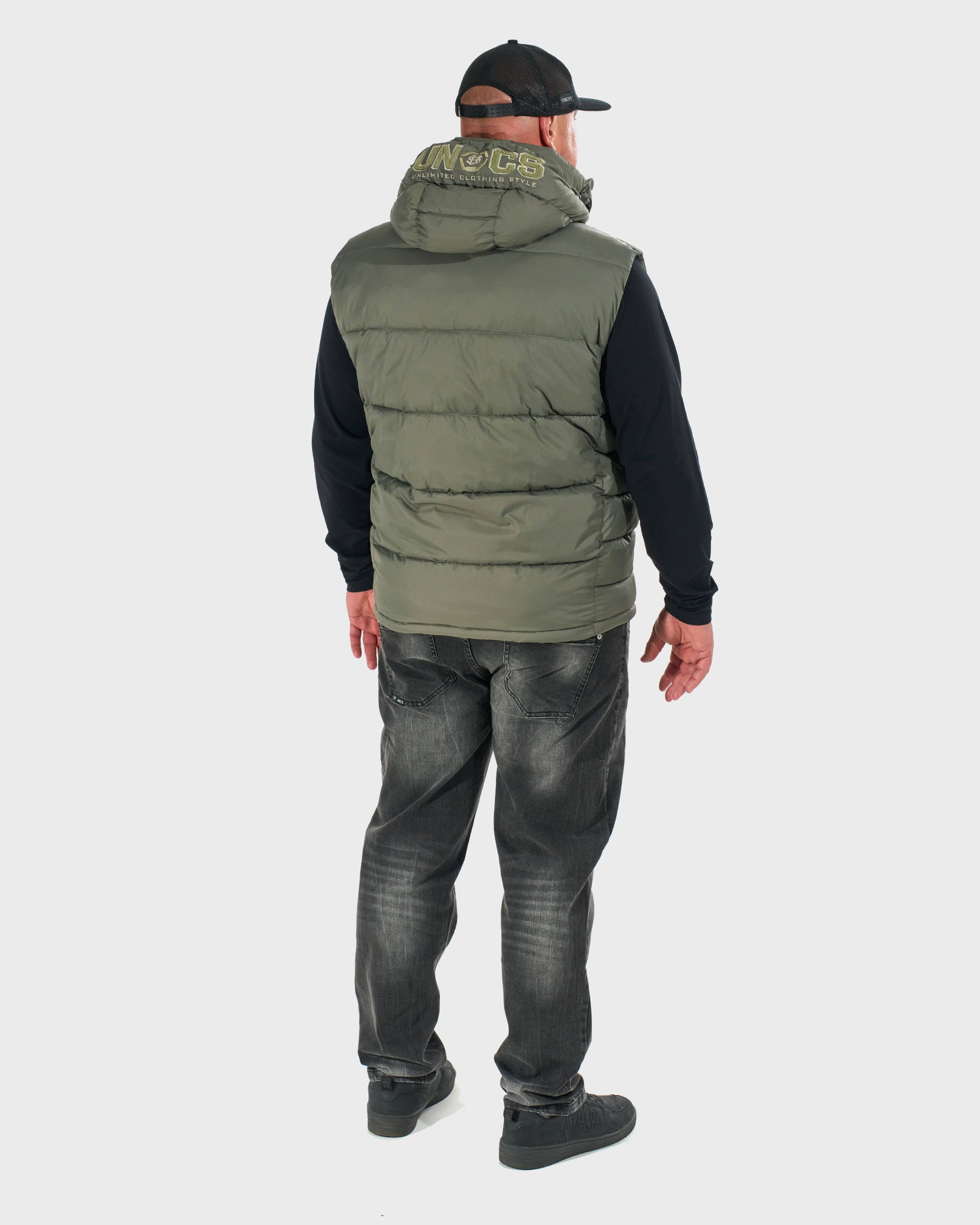 Férfi mellény FLINT II KHAKI