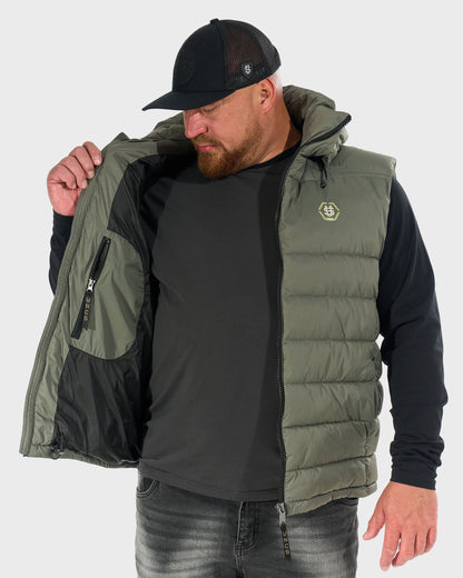 Férfi mellény FLINT II KHAKI