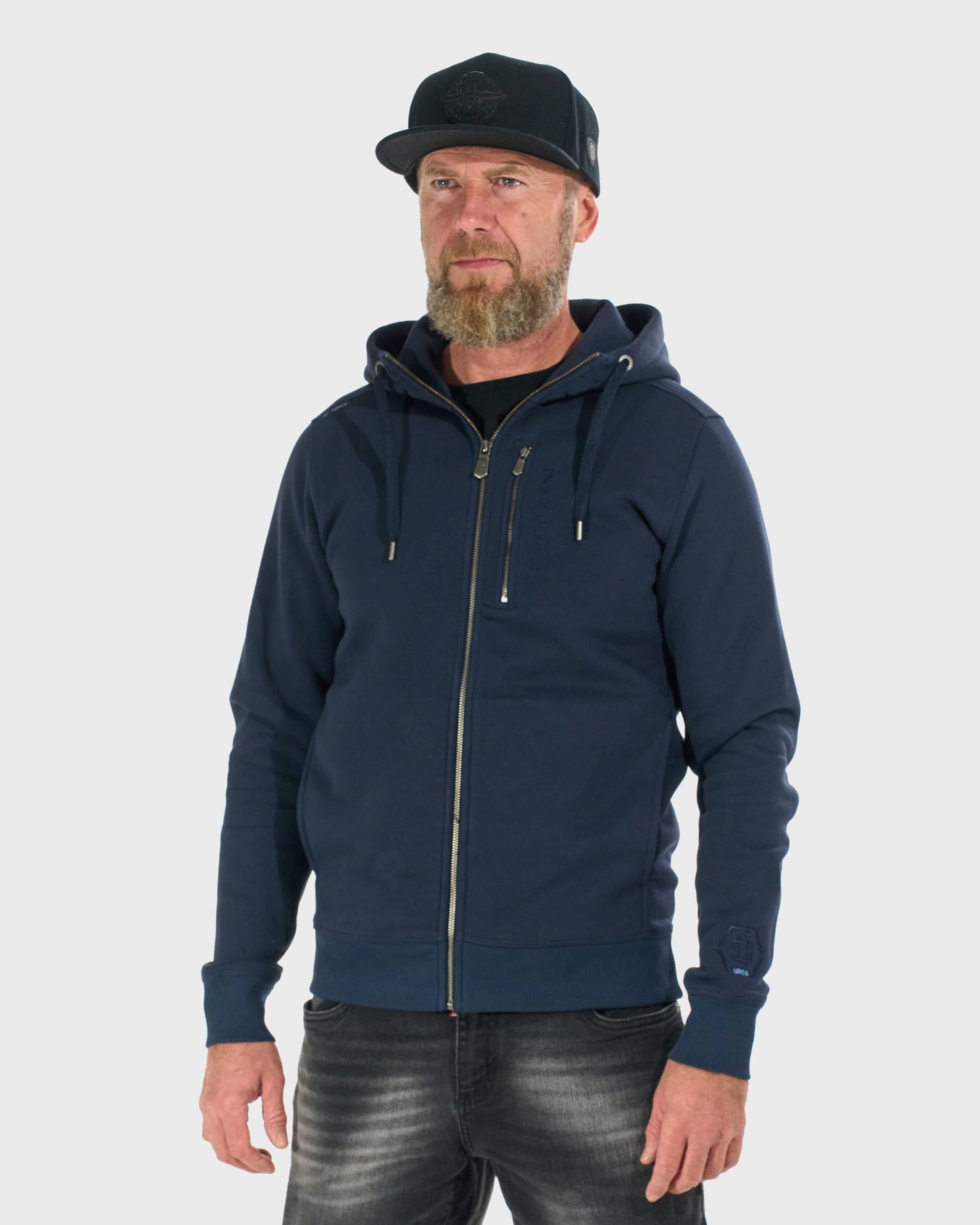 Férfi melegítőfelső KENDRICK III DARK BLUE
