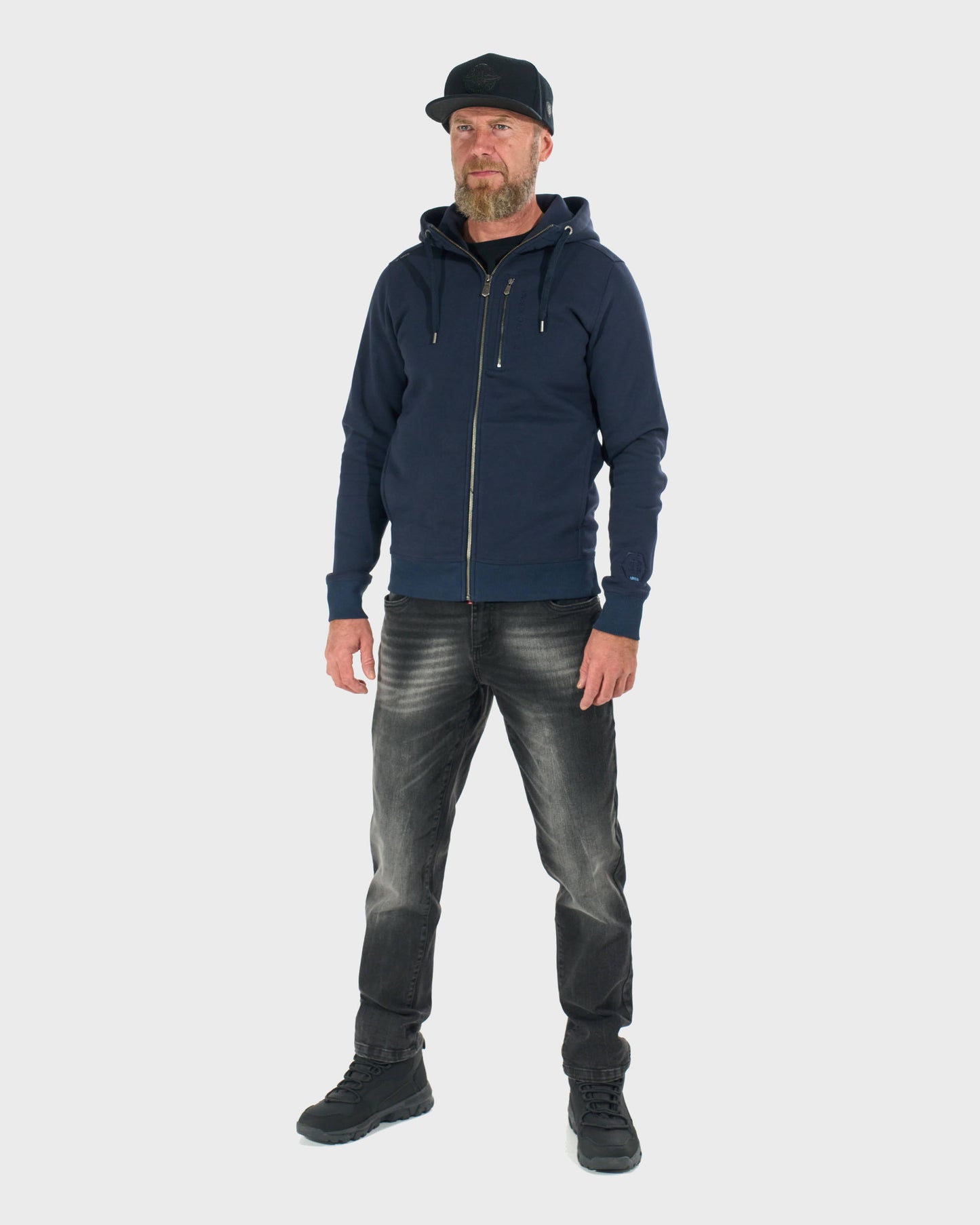 Férfi melegítőfelső KENDRICK III DARK BLUE