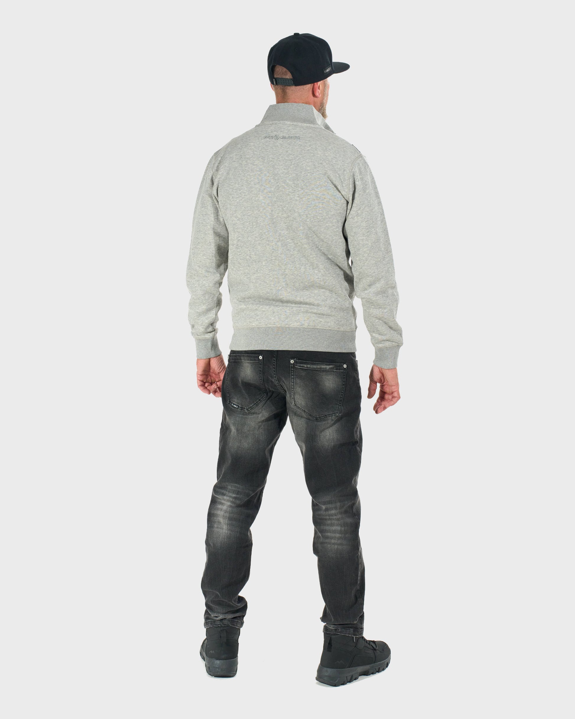 Férfi melegítőfelső HEXAGON GREY