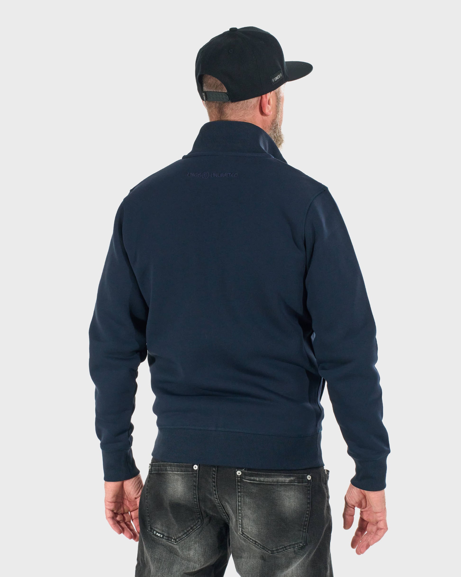 Férfi melegítőfelső HEXAGON DARK BLUE
