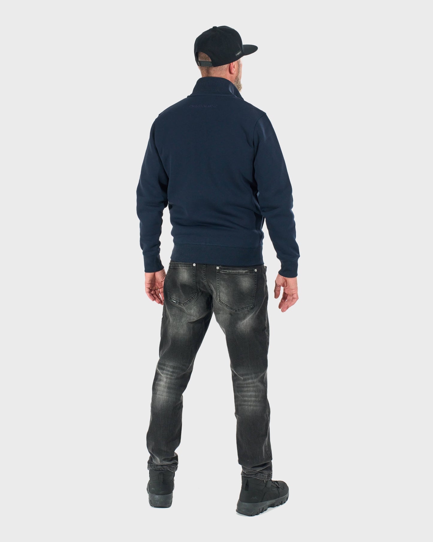 Férfi melegítőfelső HEXAGON DARK BLUE