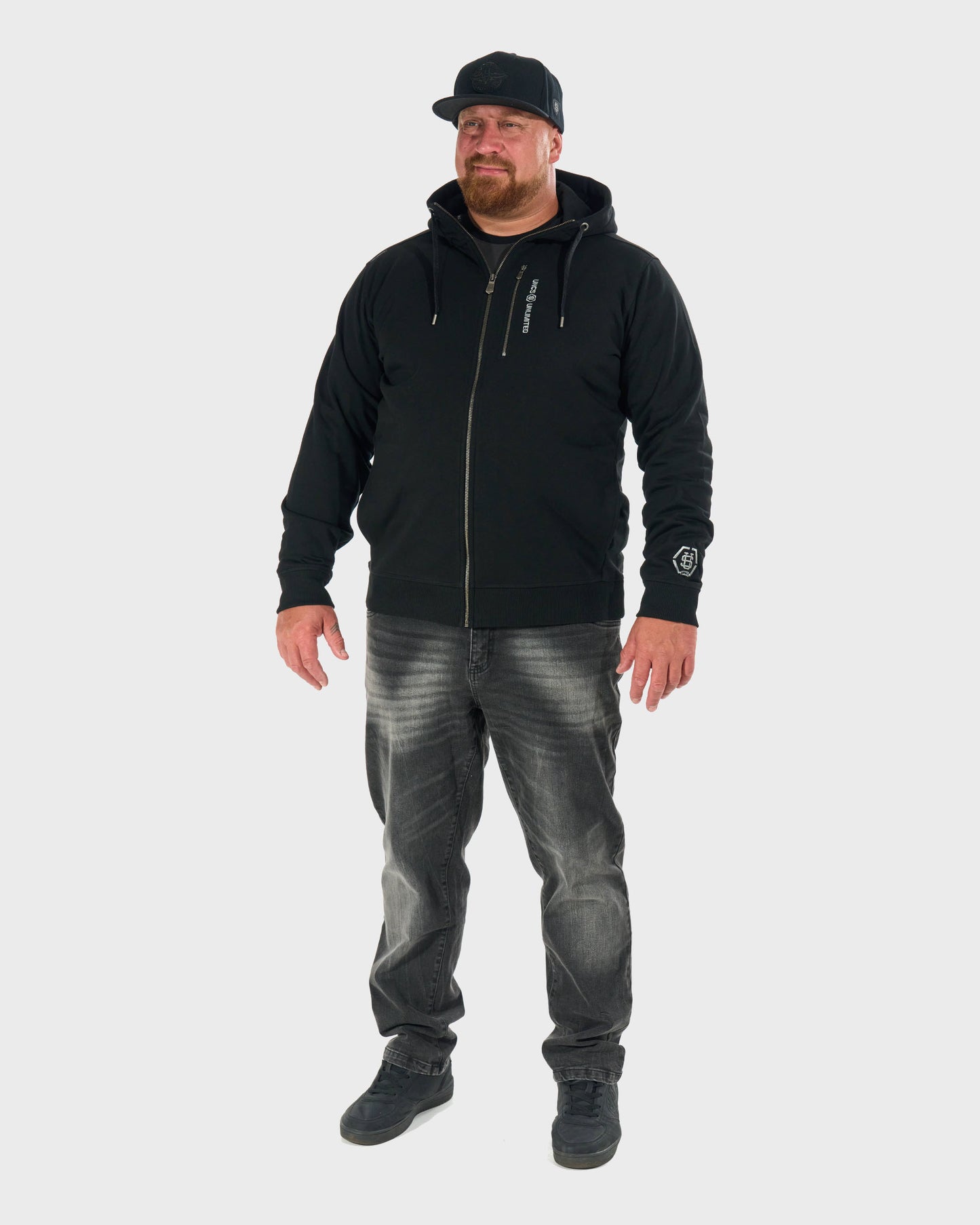 Férfi melegítőfelső KENDRICK III BLACK