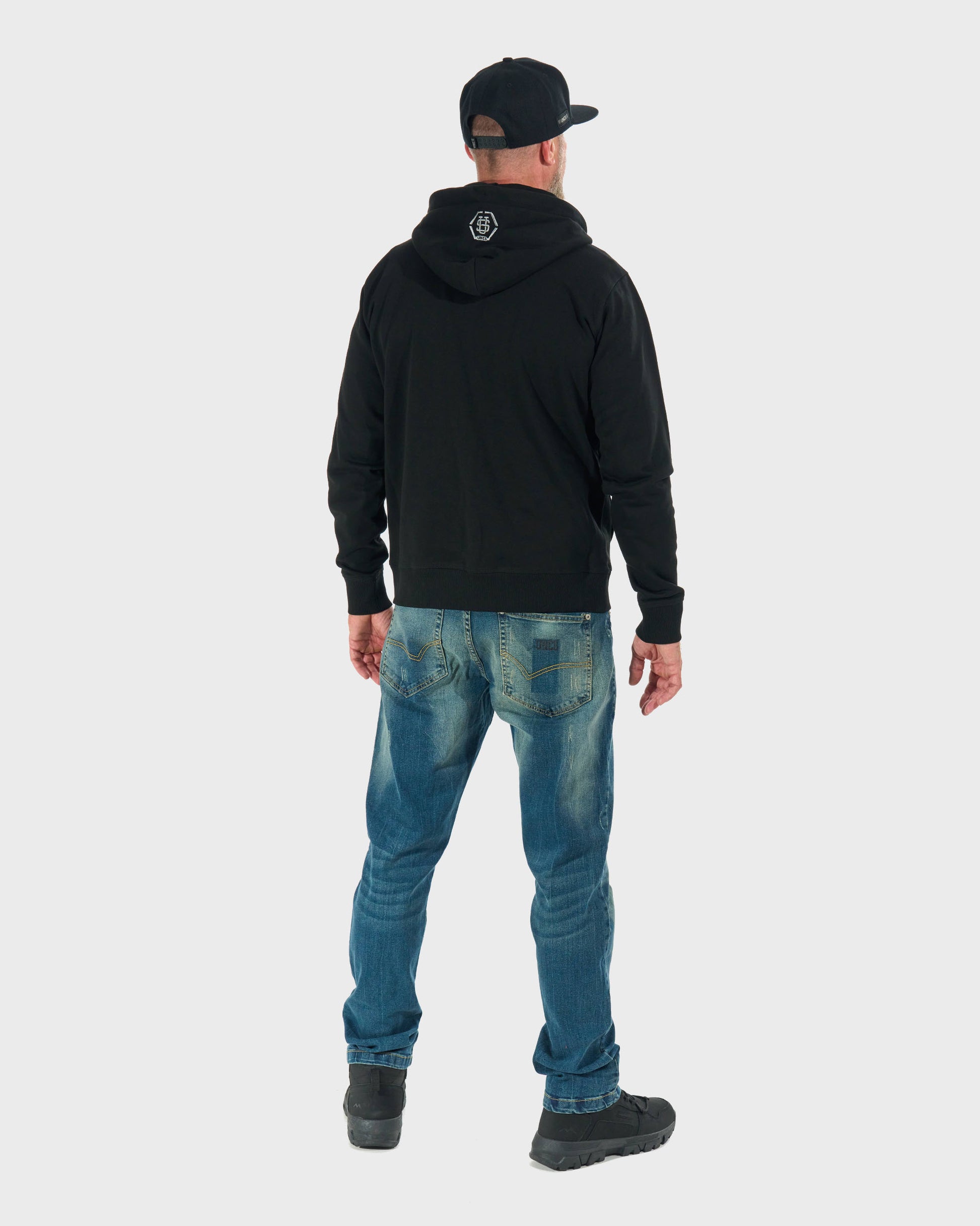 Férfi melegítőfelső KENDRICK III BLACK
