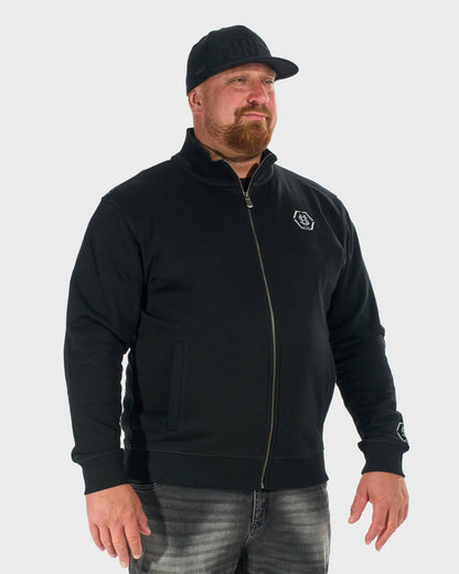 Férfi melegítőfelső HEXAGON BLACK