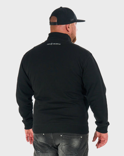 Férfi melegítőfelső HEXAGON BLACK