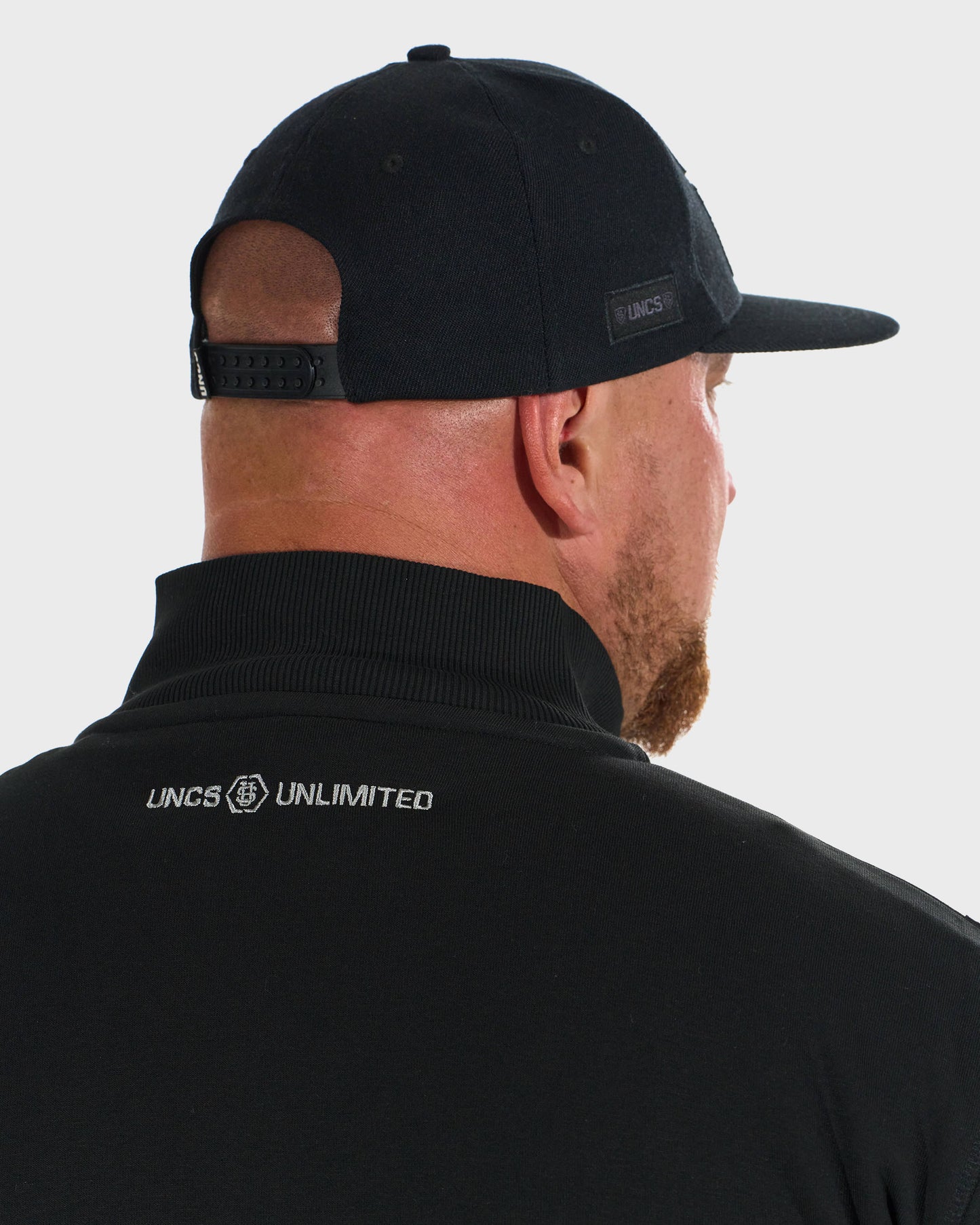 Férfi melegítőfelső HEXAGON BLACK