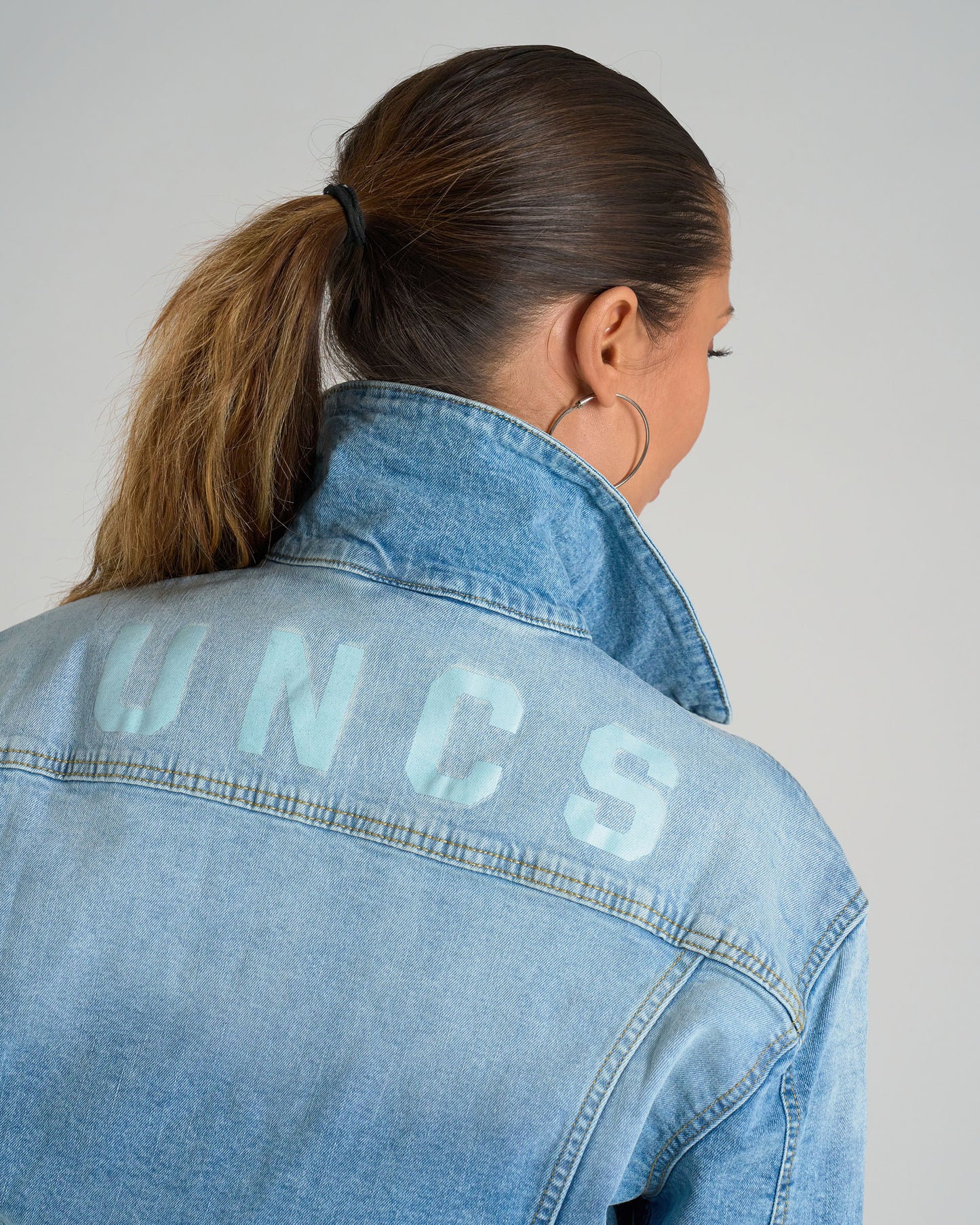 Női dzseki KATHRYN DENIM BLUE