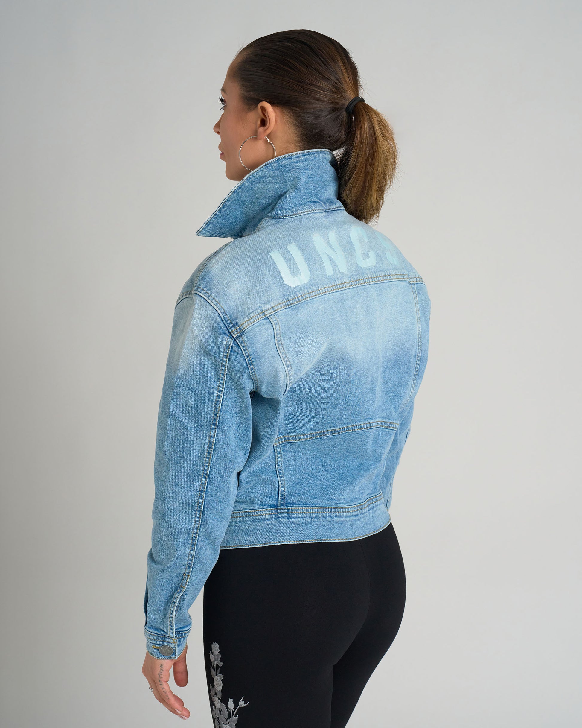 Női dzseki KATHRYN DENIM BLUE