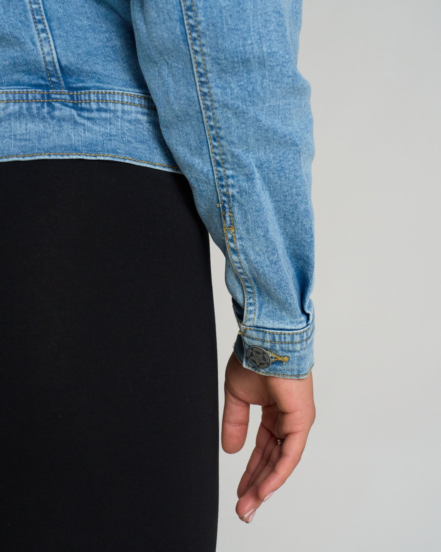 Női dzseki KATHRYN DENIM BLUE