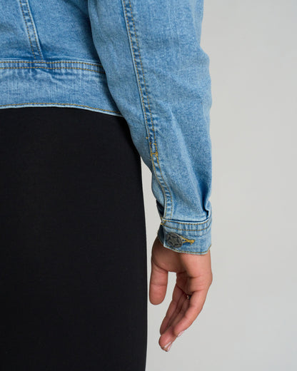 Női dzseki KATHRYN DENIM BLUE