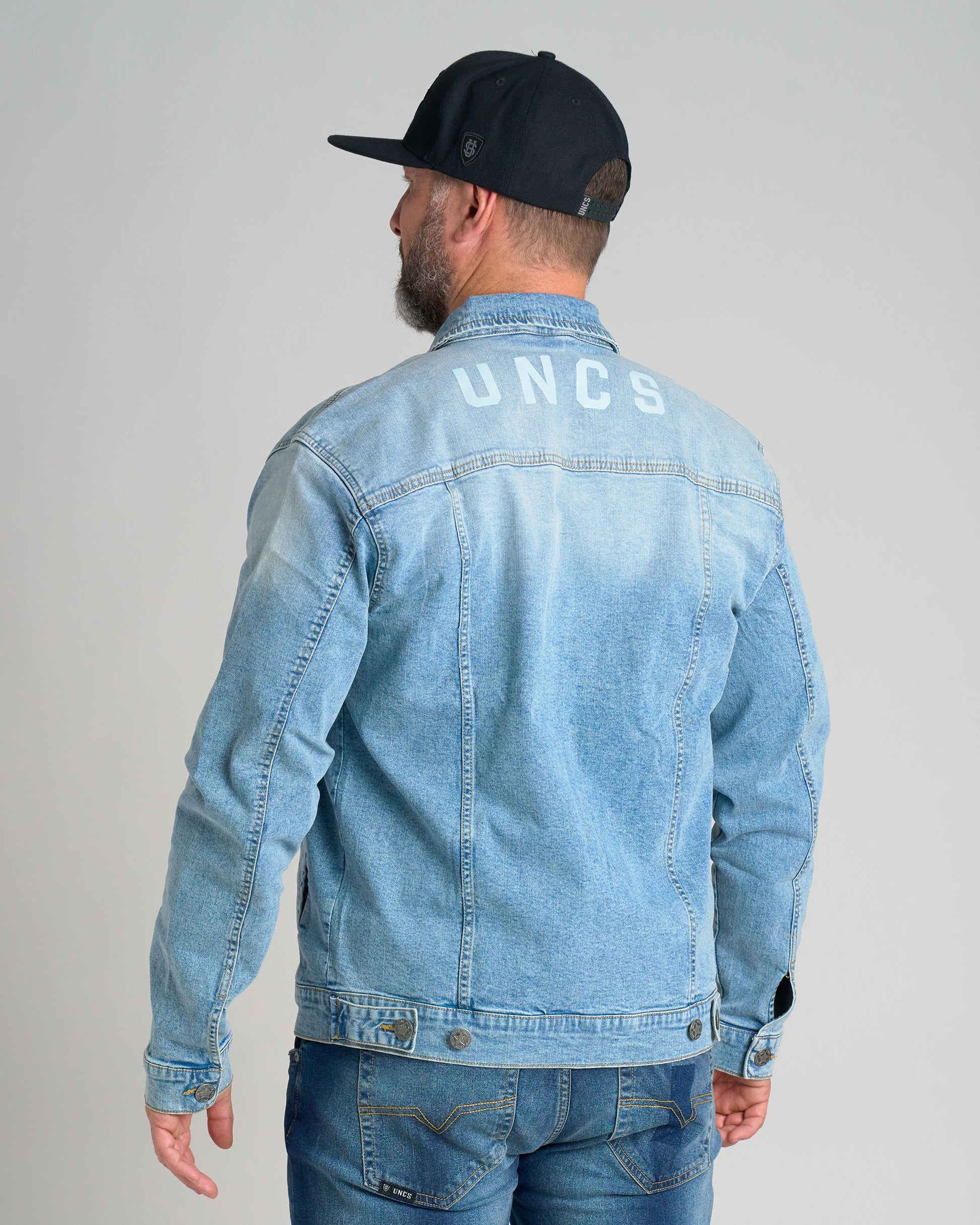 Férfi dzseki JASPER III DENIM BLUE