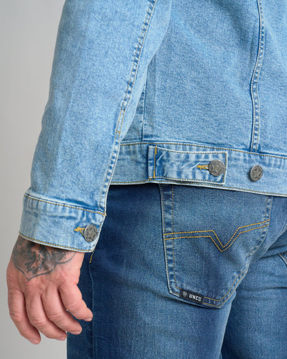 Férfi dzseki JASPER III DENIM BLUE