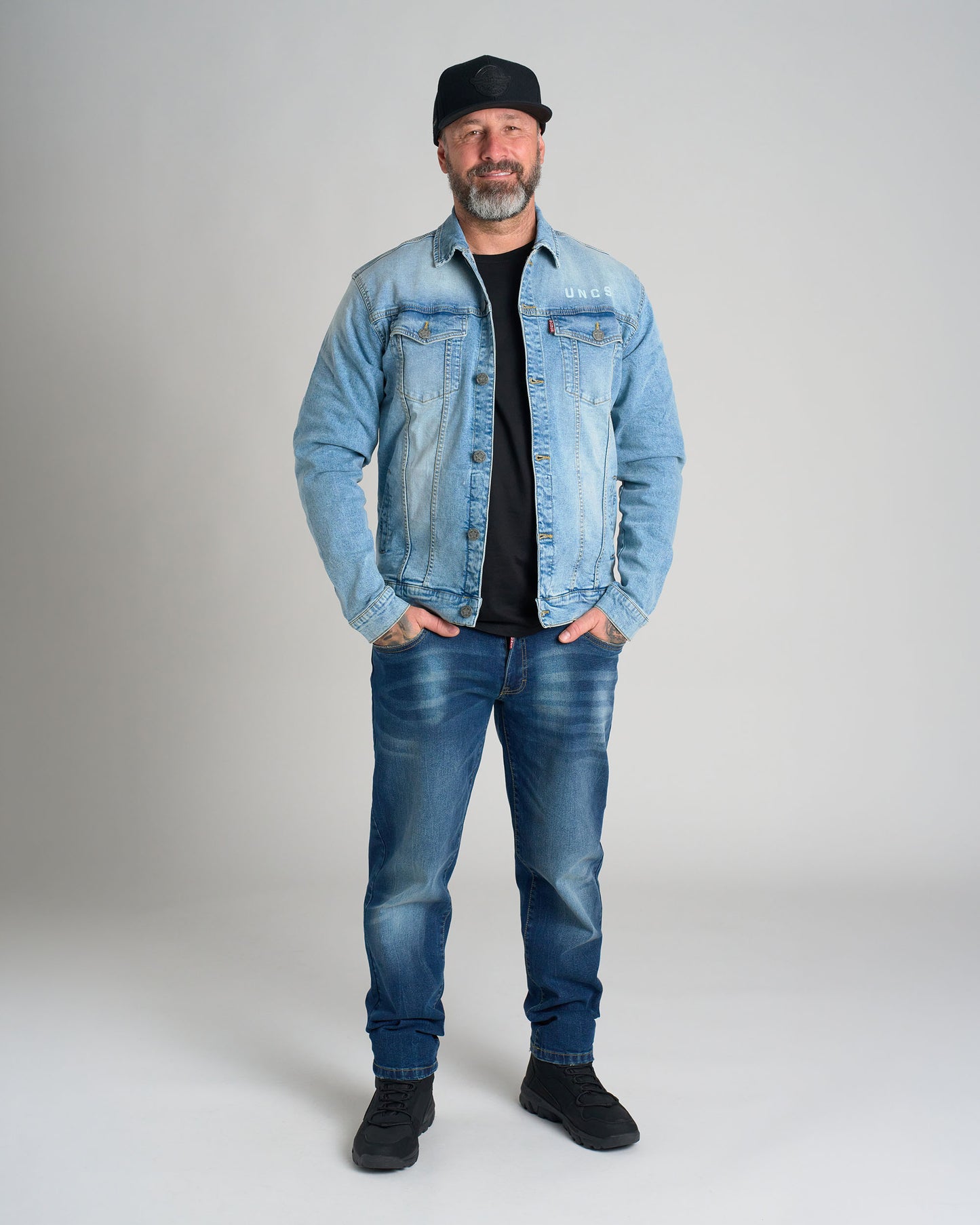Férfi dzseki JASPER III DENIM BLUE