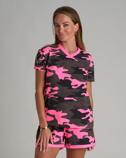 Női póló JOANA CAMOUFLAGE