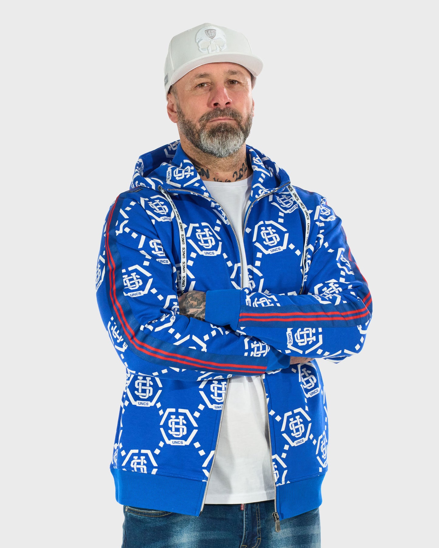 Férfi melegítőfelső GARNET II BLUE