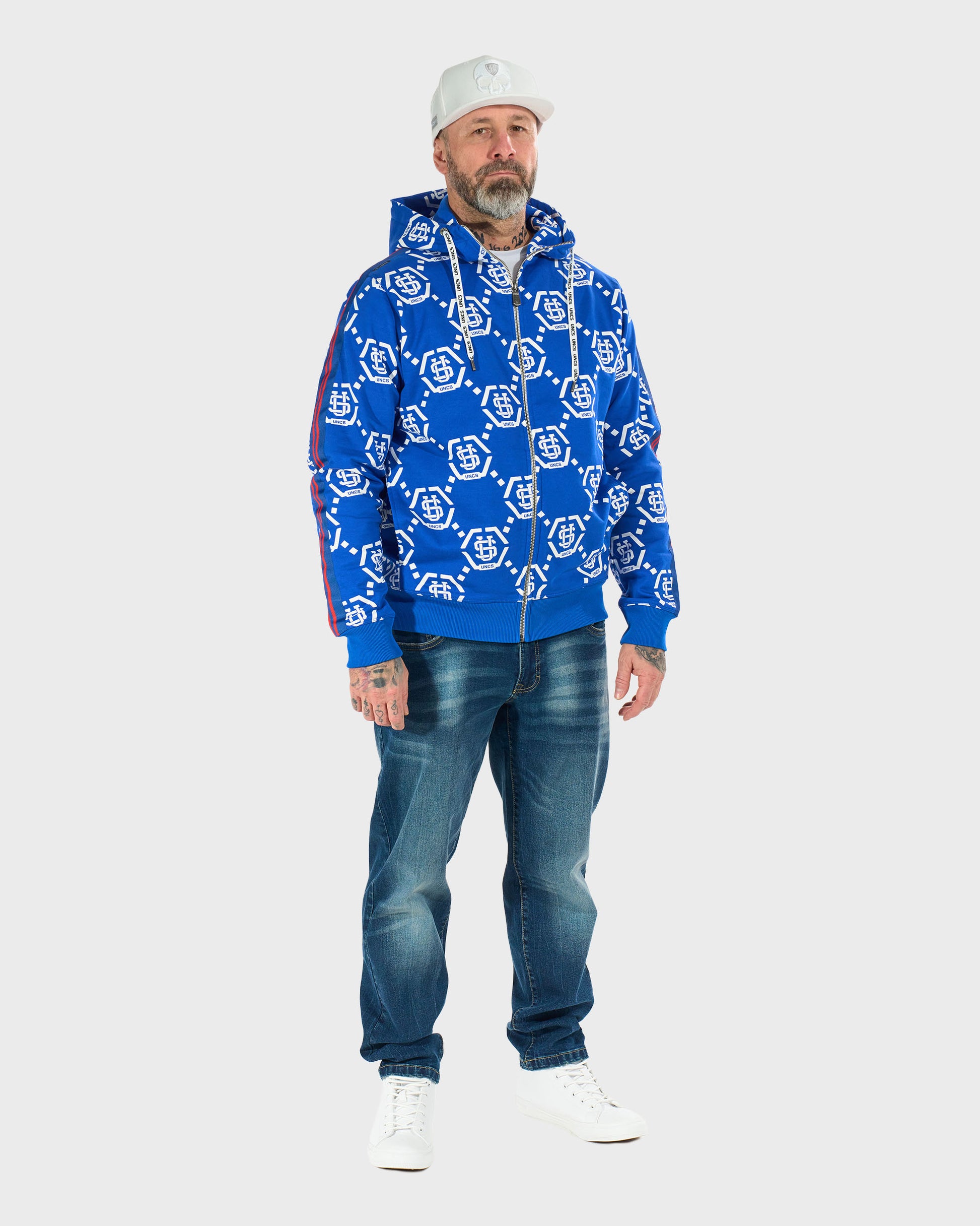 Férfi melegítőfelső GARNET II BLUE