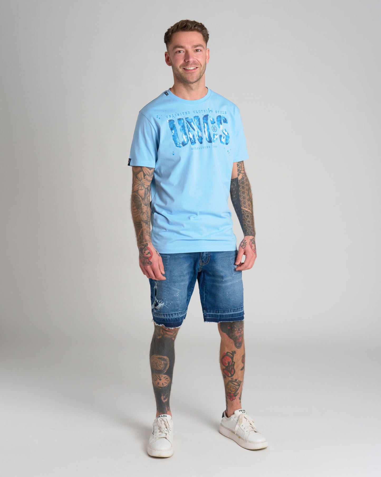 Férfi póló RODNEY III BLUE