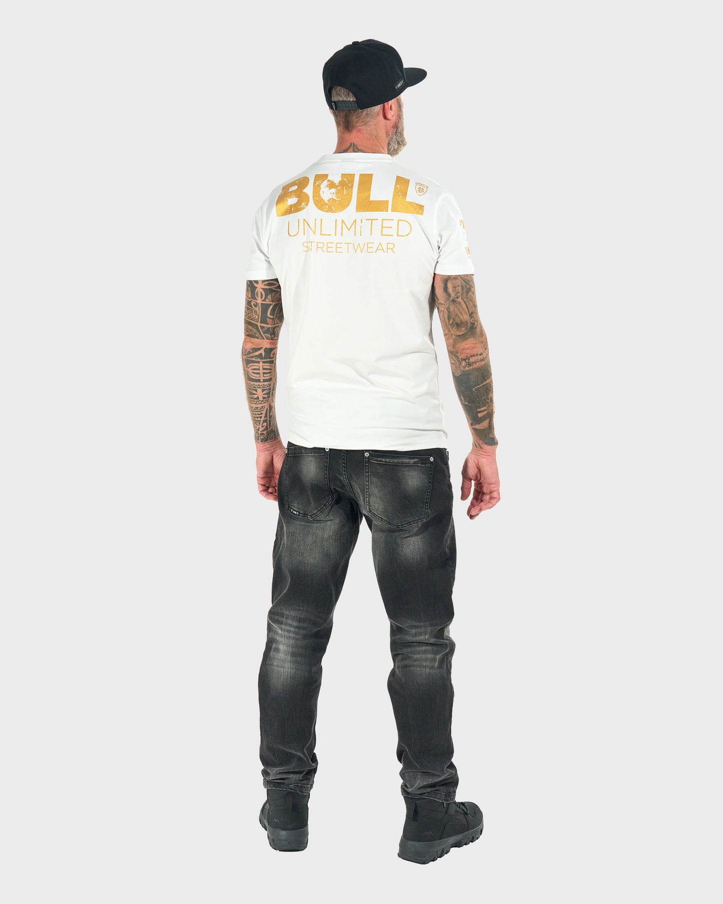 Férfi póló BULL II WHITE