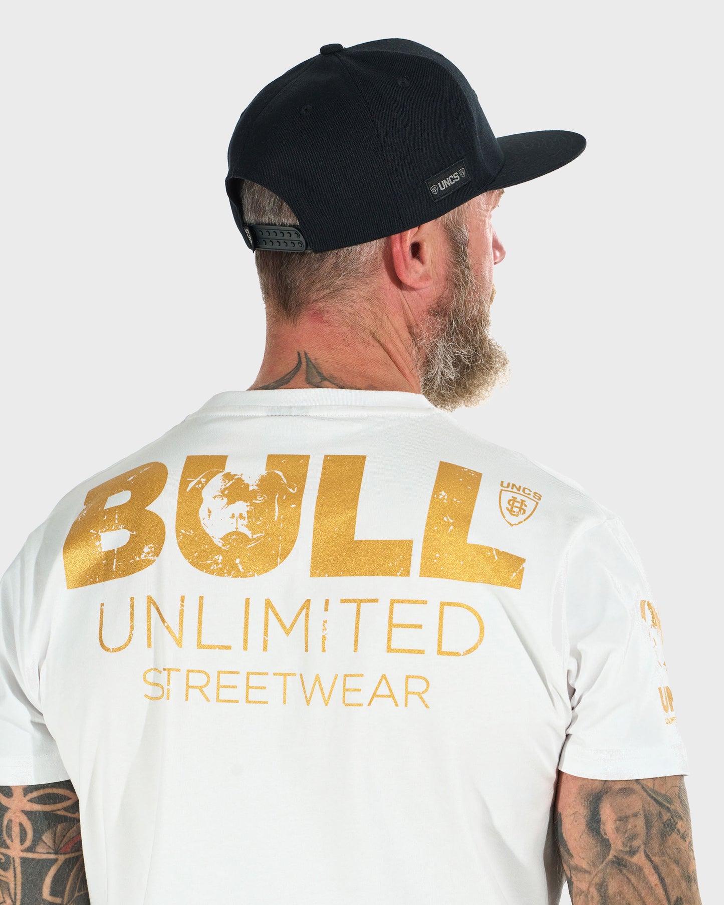 Férfi póló BULL II WHITE