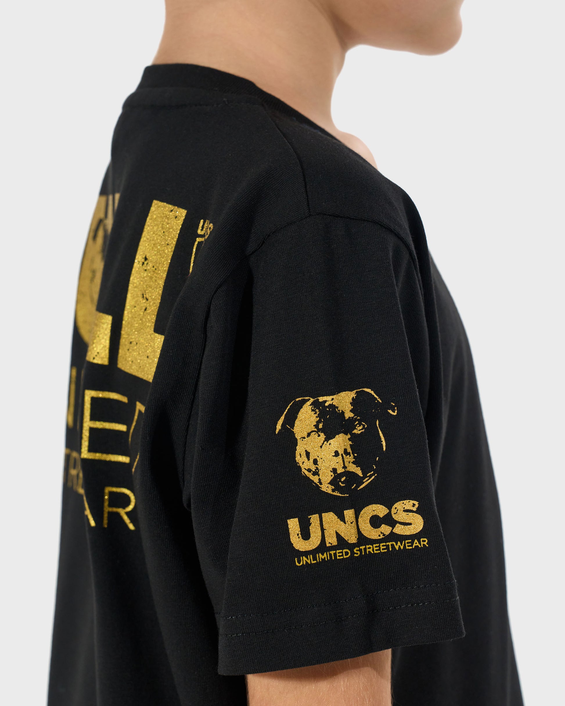 Gyermek póló BULL BLACK