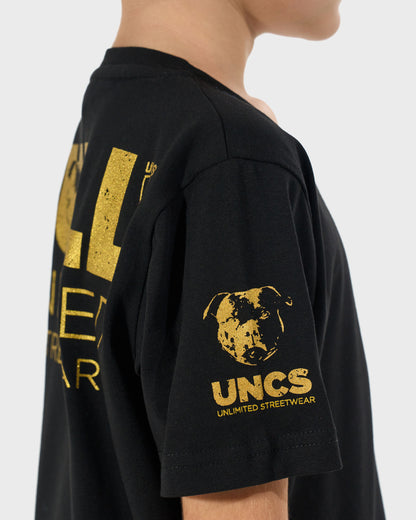 Gyermek póló BULL BLACK