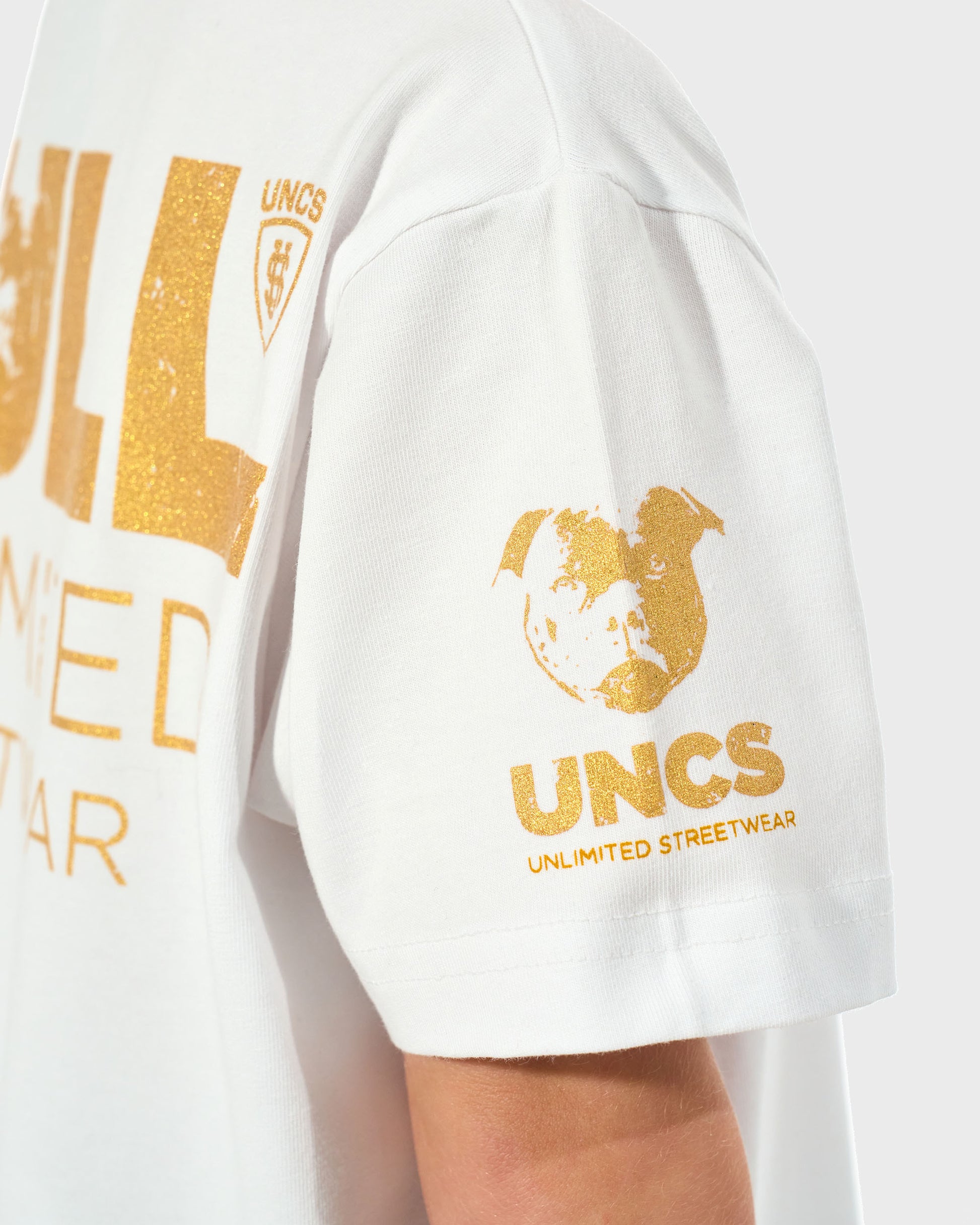 Gyermek póló BULL WHITE