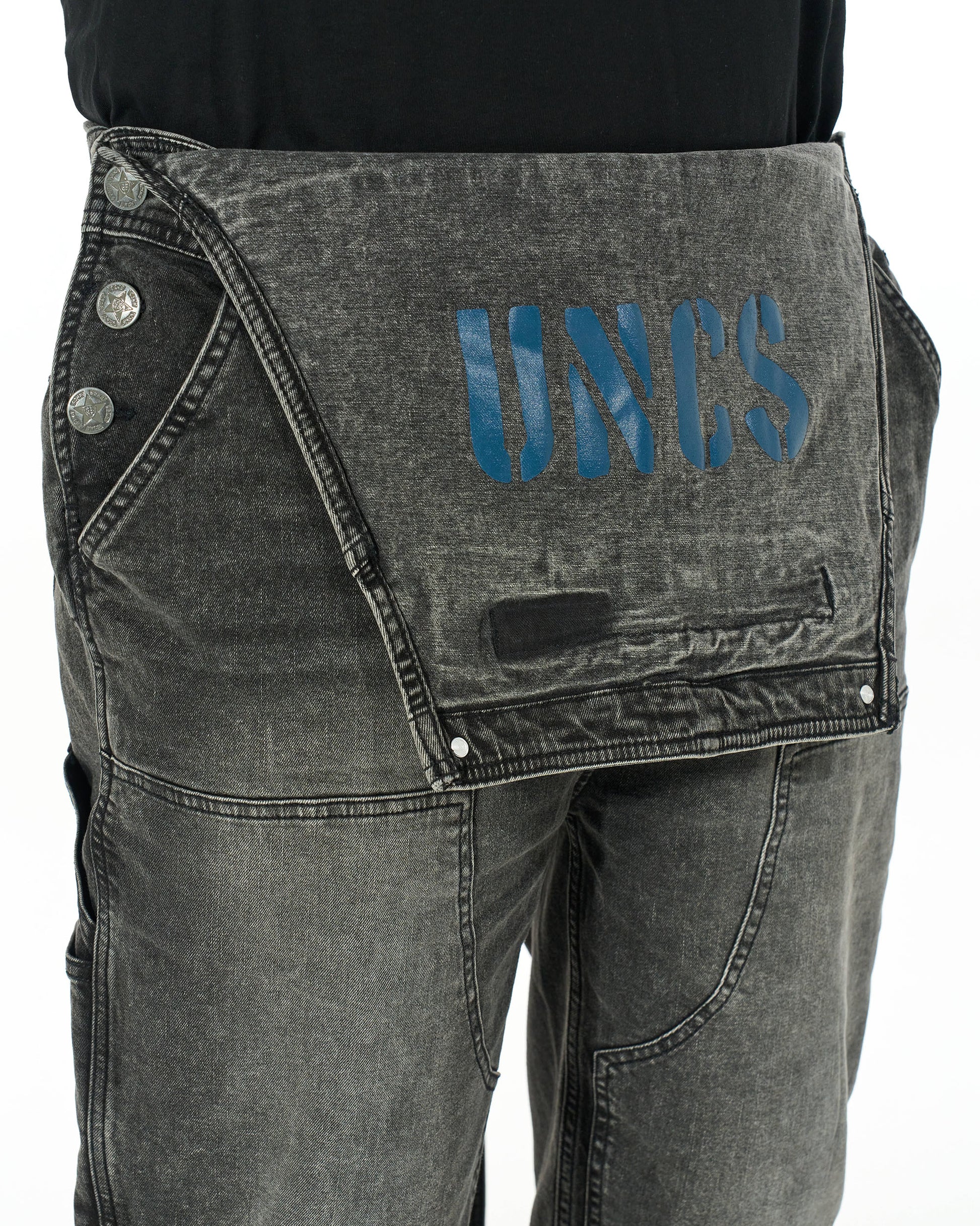 Férfi nadrág WORKER BLACK