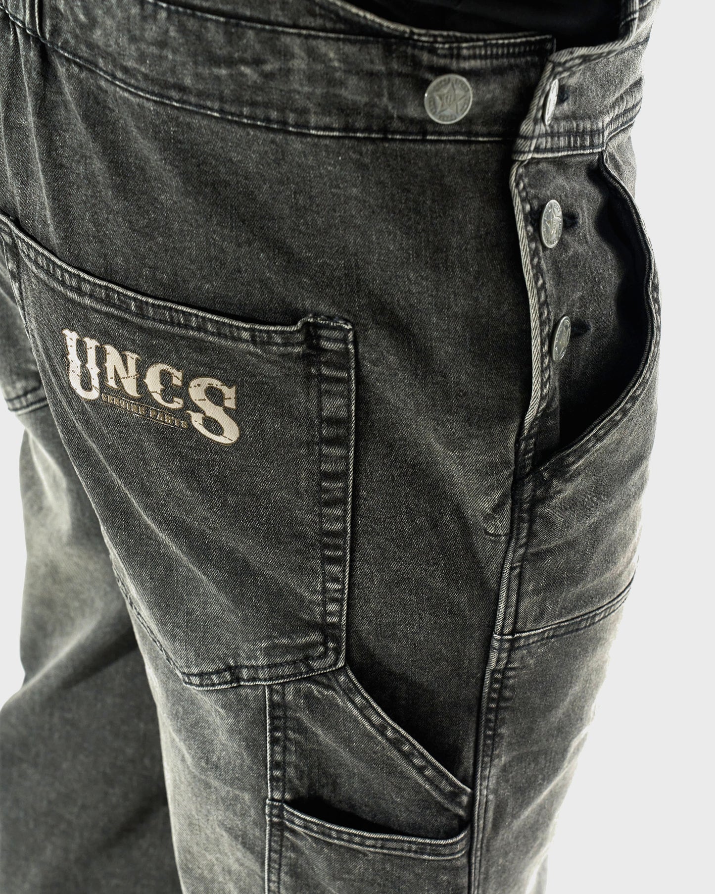 Férfi nadrág WORKER BLACK