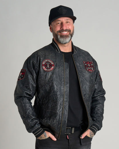 Férfi dzseki BIKER II BLACK
