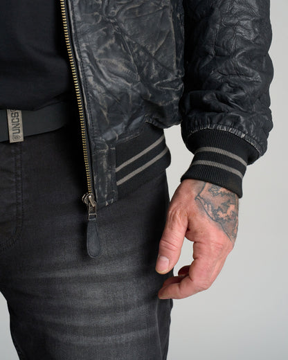 Férfi dzseki BIKER II BLACK