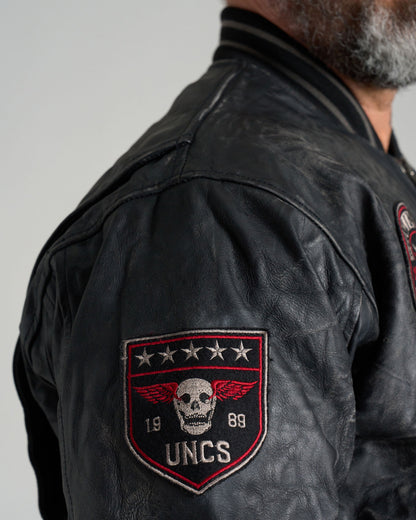 Férfi dzseki BIKER II BLACK