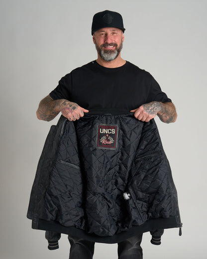 Férfi dzseki BIKER II BLACK