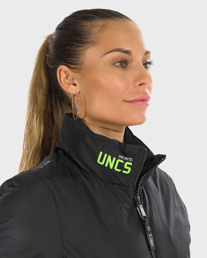 Női dzseki JOANA BLACK/GREEN