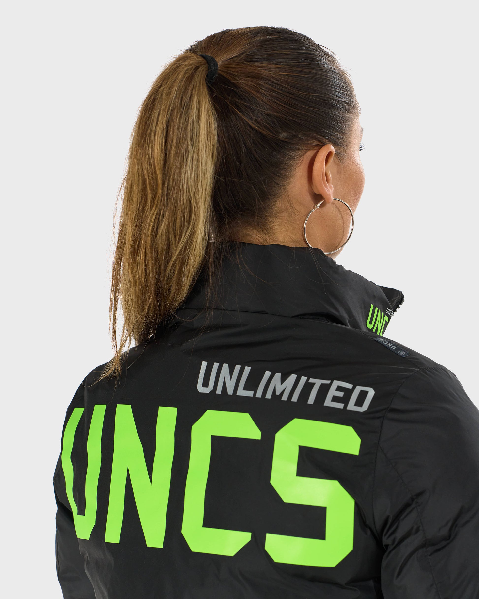 Női dzseki JOANA BLACK/GREEN