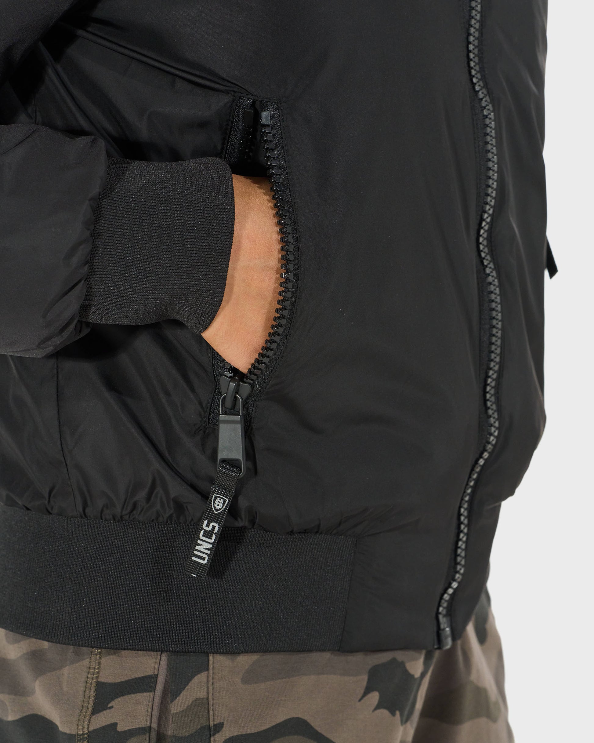 Női dzseki JOANA BLACK/GREEN