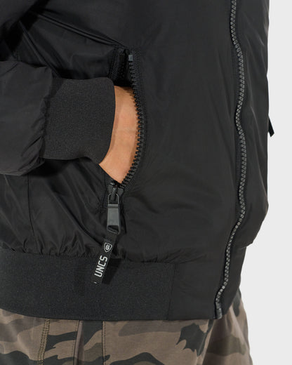 Női dzseki JOANA BLACK/GREEN