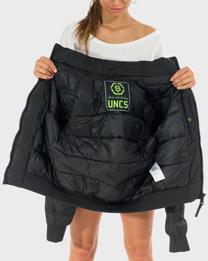 Női dzseki JOANA BLACK/GREEN