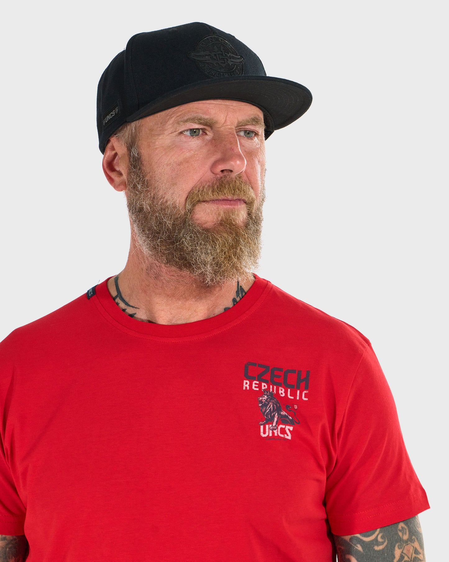 Férfi póló CZECH REPUBLIC RED