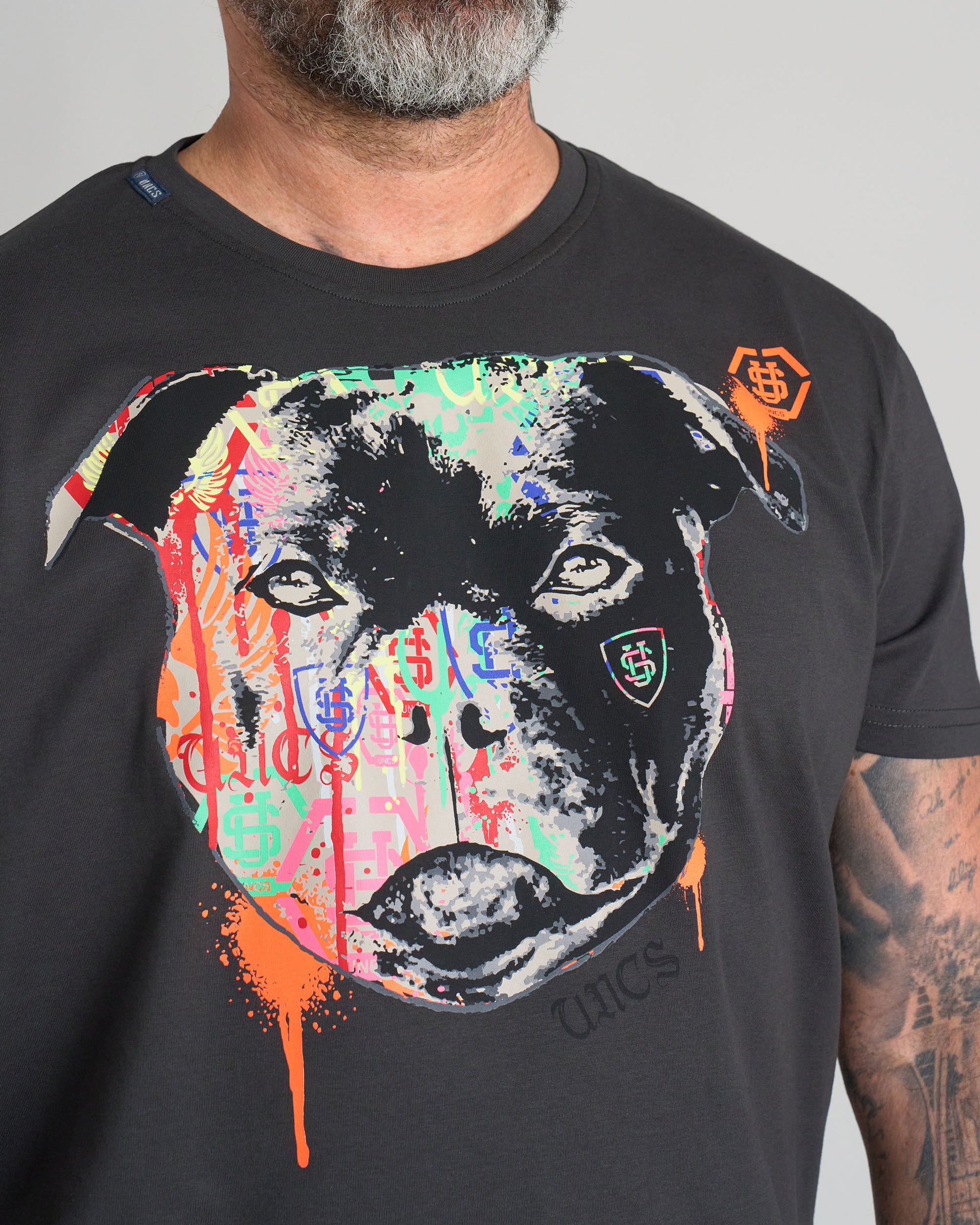 Férfi póló STAFFBULL III ASPHALT